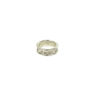 Tiffany & Co. Silver Silver 925 Band Ring (Pre-Owned)