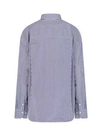 Finamore Womens Shirts Blue Cotton