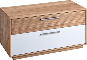 Voss Garderobenbank Laverty Samtweiss