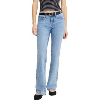 Good American Good Low Rise Bootcut Jeans in Indigo1217 at Nordstrom, Size 10
