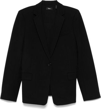 Theory slim-fit blazer - Black