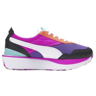 Puma Womens Cruise Rider Hypnotize Lace Up Sneakers Shoes Casual - Pink, Purple, Pink, 4.5 UK
