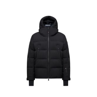 Moncler Moncler Fellberg Hooded Insulated Ski Jacket, Men, Black, Size: 0