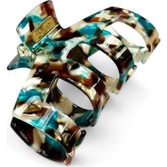 Ficcare Mae Jaw Clip in Aqua Brown at Nordstrom