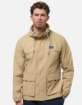 Penfield Mens Penfield Fields Of Rye Meadow Showerproof Jacket - Cream - Size: 42/Regular