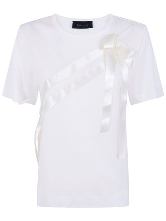 Simone Rocha Bow Sash Easy T-Shirt
