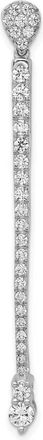 Diamond2Deal 14K White Gold Lab Grown Diamond Fancy Pendant (1ct, VS, G-H)