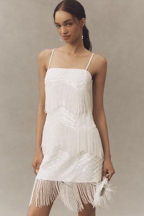 endless rose Beaded Fringe Mini Dress