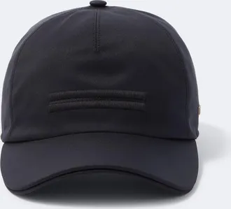 Ermenegildo Zegna Motorin embroidered baseball cap