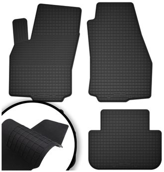 OEM Alfombrillas De Goma Para: Opel Zafira C De 7 Plazas (2012-2019)