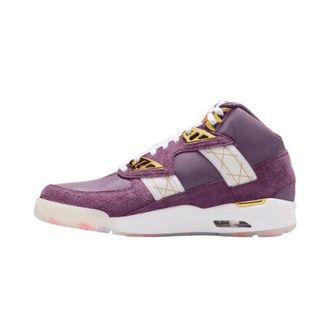 Nike Fitness, unisex, Paars, 43 EU, Leer, Air Trainer SC High