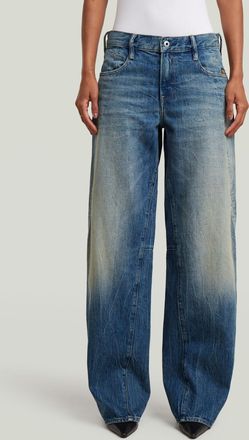 G-Star Contor Loose Jeans - Donkerblauw - Dames