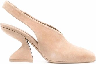 Ferragamo Ferragamo F-Heel 100Mm Slingback Pumps