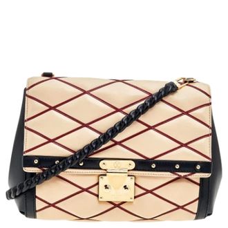 Louis Vuitton Pre-owned Shoulder Bags, female, Beige, Size: ONE SIZE Pre-owned Leather louis-vuitton-bags