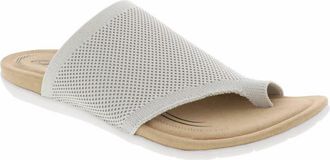 Biza Womens Lavish Slip-On Sandals In Sand Tan