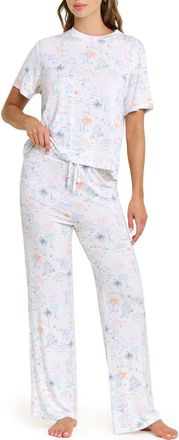 Honeydew Intimates All American Pajamas in White Multi Beach Resort at Nordstrom, Size X-Large