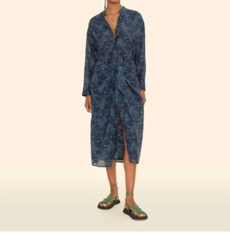 Xirena Alana Dress In Navy/green