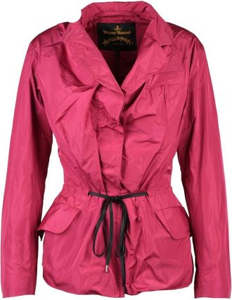Vivienne Westwood New Alcoholic Jacket - Dames - Zomerjassen - Roze - S - Polyester - Jassen