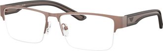 Emporio Armani 0Ea 1182 - unisex - Brillen - Bruin - 57 MM - Accessoires