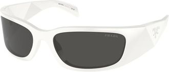Prada Sunglasses, female, White, Size: 60 MM PR A14S Sunglasses