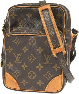 Louis Vuitton Amazone Monogram Canvas Brown Canvas Handbag (Pre-Owned)