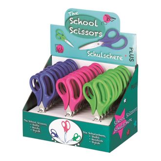 OEM Tijeras Escolares Plus Para Primaria Sc-145p-dp, 24 Unidades