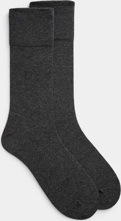 McGregor Mens Solid non-elastic dress socks