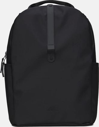 Rains Clip Front Backpack - 01 Black - Size: ONE size