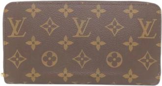 Louis Vuitton Pre-owned Wallets, female, Brown, Size: ONE SIZE Pre-owned Monogram Long Wallet (Bi-fold)