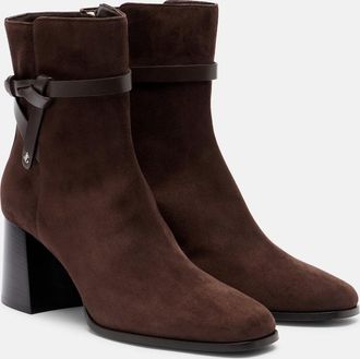 Jimmy Choo London Lawton 65 suede ankle boots