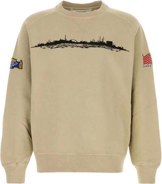 Golden Goose Crew Neck Sweatshirt Cotton Fleece