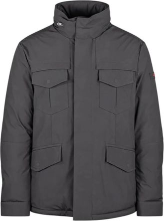Peuterey Field Jacket Stripes Srtr GRS 04 - - Jackets - Uomo - Nero - XL
