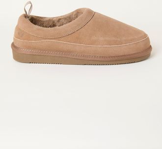 Fat Face FatFace Laura Mink Brown Suede Slipper