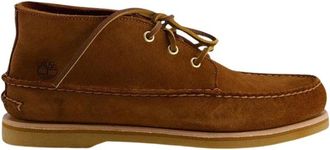 Timberland Boat Mid Lace Up Boot - Heren - Veterlaarzen - Bruin - 42 EU - Leer - Schoenen