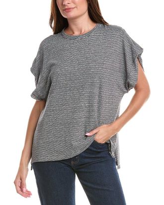 Officine G&eacute;n&eacute;rale Isra Linen-Blend Blouse