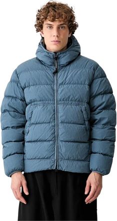 C.P. Company C.P. Company - Chrome-R Goggle Down Jacket - Jackets - Hombre - Azul - 2XL