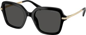 Swarovski Stijlvolle zonnebril met kleurcode - Dames - Zonnebrillen - Zwart - 50 MM - Accessoires
