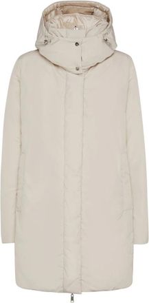 Add Beige Parka voor Vrouwen - Dames - Parka Jassen - Beige - S - Jassen