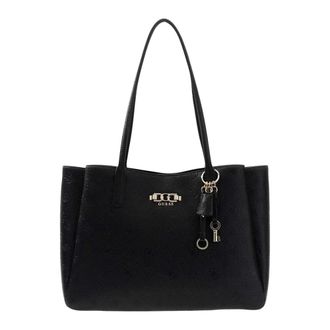 Guess Tote Bags, female, Black, Size: ONE SIZE Anise Multi Comp Tote