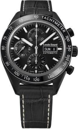 Louis Erard Sportive Chronograph Automatic Black Dial Mens Watch 78109NA22.BDCN82