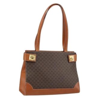 Celine Pre-owned Handbags, female, Brown, Size: ONE SIZE Pre-owned Vintage Tote Bag