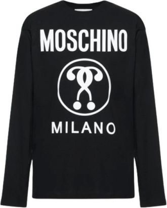 Moschino Hombre, Camisetas, Negro, Talla: L