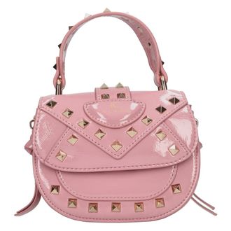 La Carrie Tassen, Dames, Roze, ONE Size, Leer, Thunder Mini Hand Bag