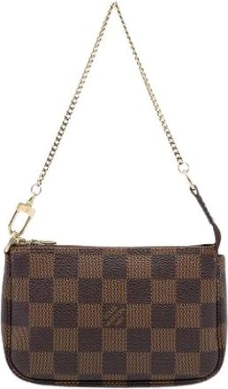 Louis Vuitton Pre-owned Mini Pochette Accessoires - - Pre-owned - Donna - Marrone - ONE SIZE