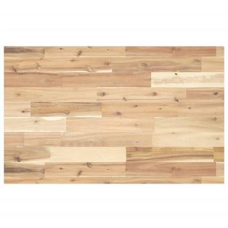 vidaXL Encimera Tocador Ba&ntilde;o Madera Acacia Sin Tratar 140x50x4 Cm Vidaxl