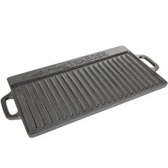 Traeger Traeger Piastra In Ghisa Smaltata Per Cottura Reversibile Double Face Accessori Bbq