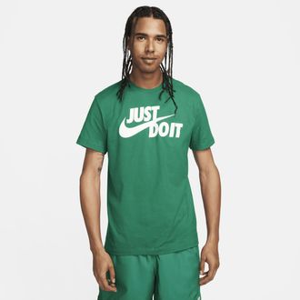 Nike Mens Nike Sportswear JDI T-Shirt in Green | AR5006-365