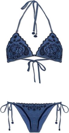 Zimmermann Donna, Costumi da bagno, Blu, M, new
