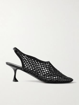 Proenza Schouler D&eacute;collet&eacute; Slingback Cut-out In Pelle Tee - Nero