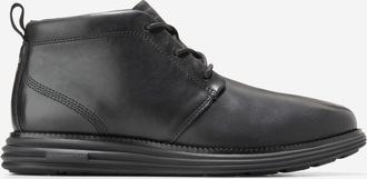 Cole Haan Mens &Oslash;riginal Grand Remastered Waterproof Chukka Boots - Black Size 10.5